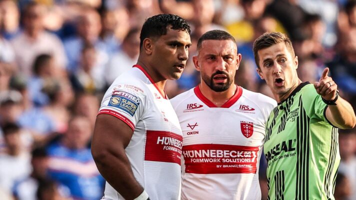 Tevita Pangai Junior has been banned for alleged gouging.