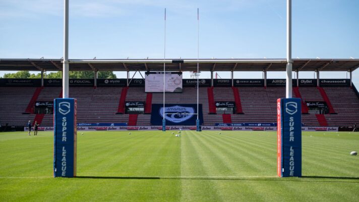 A general view of the Stade Ernest-Wallon, the home of Toulouse Olympique