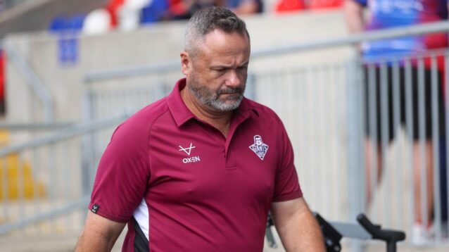 Huddersfield Giants head coach Jim Lenihan