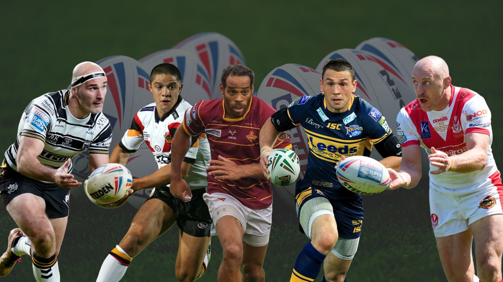 Every club's all-time top Super League appearance-maker