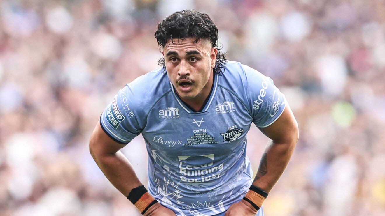 Leeds Rhinos forward Keenan Palasia.