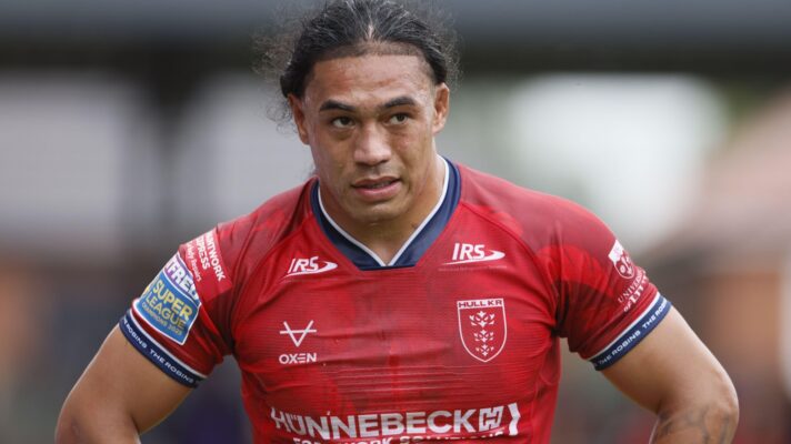 Tom Amone in action for Hull KR in 2026
