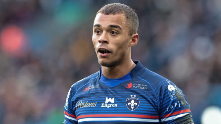 Corey Hall in action for Wakefield Trinity in 2026