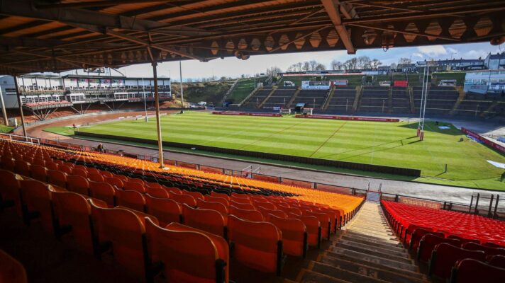A general view of Odsal, the home of Bradford Bulls
