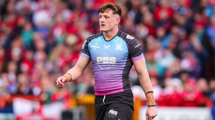 Davy Litten in action for Hull FC in 2026