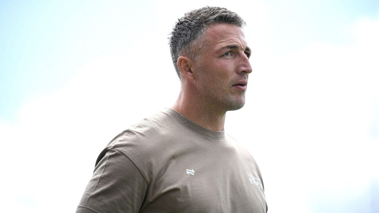 Warrington Wolves head coach Sam Burgess