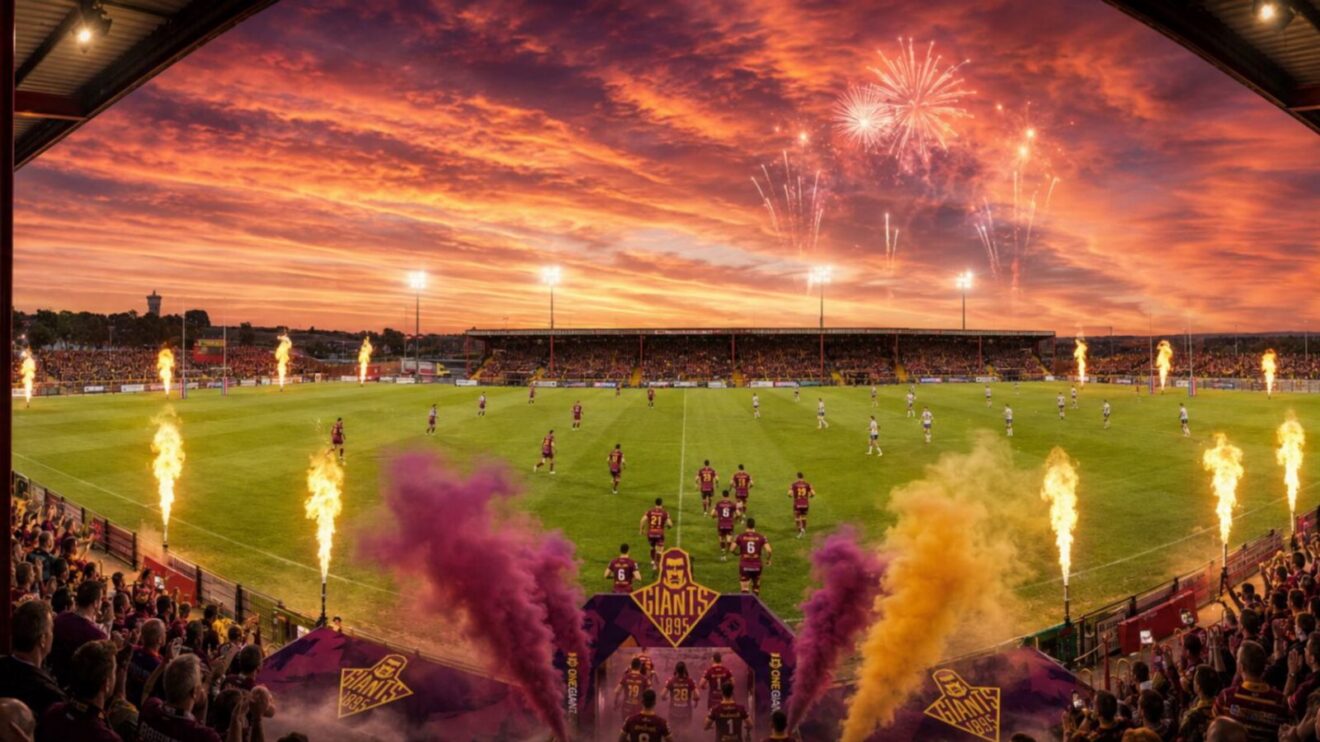 Artwork of Huddersfield Giants' plans for a redeveloped FLAIR Stadium