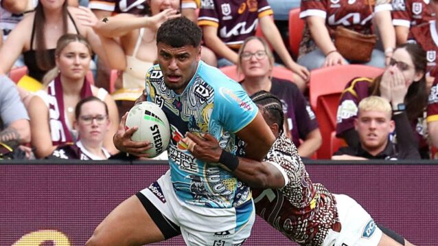 Huddersfield Giants target Tony Francis.
