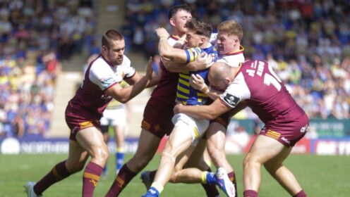Warrington’s title belief abundantly clear in Huddersfield win as Giants’ promise on show
