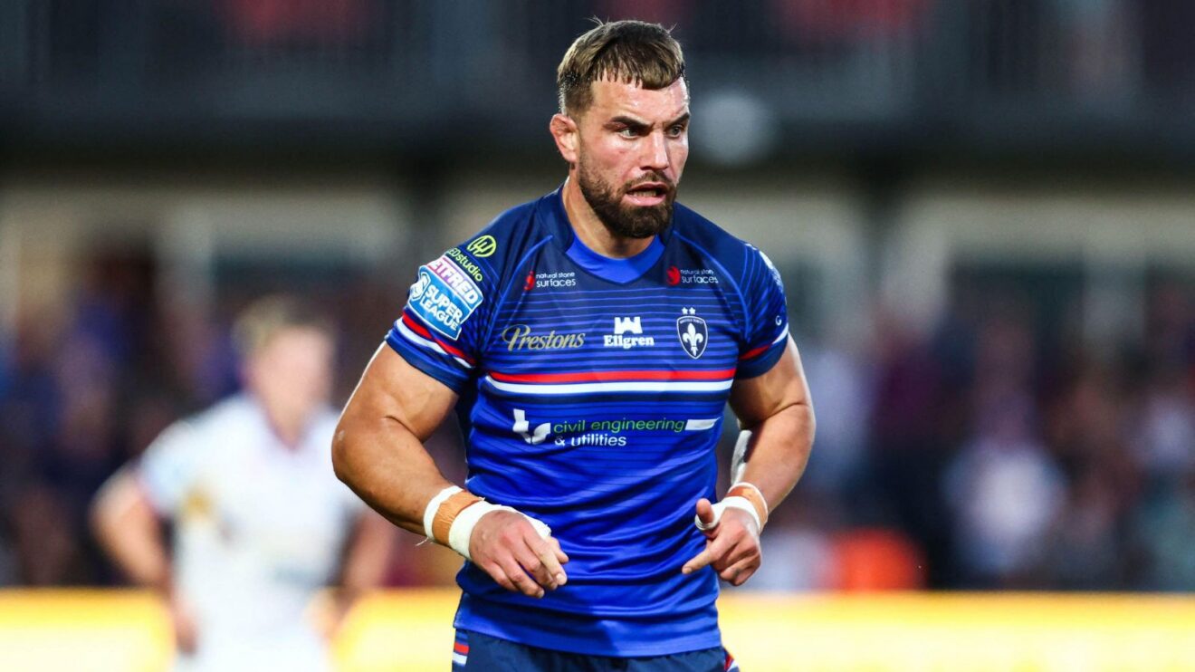 Mike McMeeken in action for Wakefield Trinity in 2026