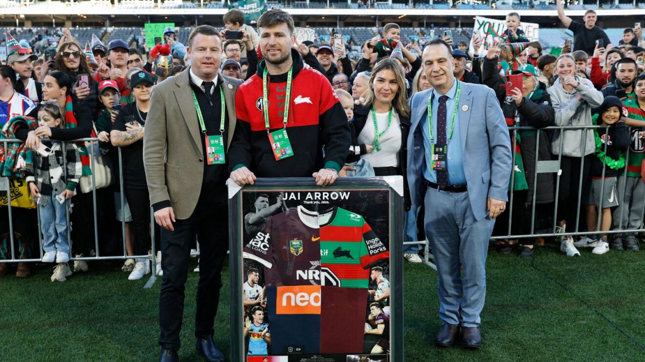 Jai Arrow at a special event following his MND diagnosis