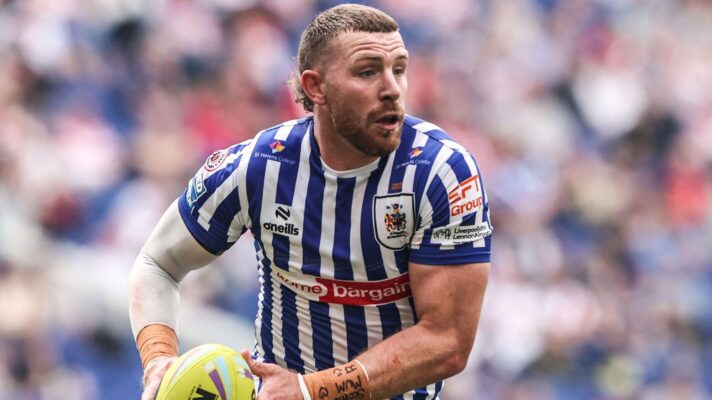 Jackson Hastings in action for St Helens in 2026.