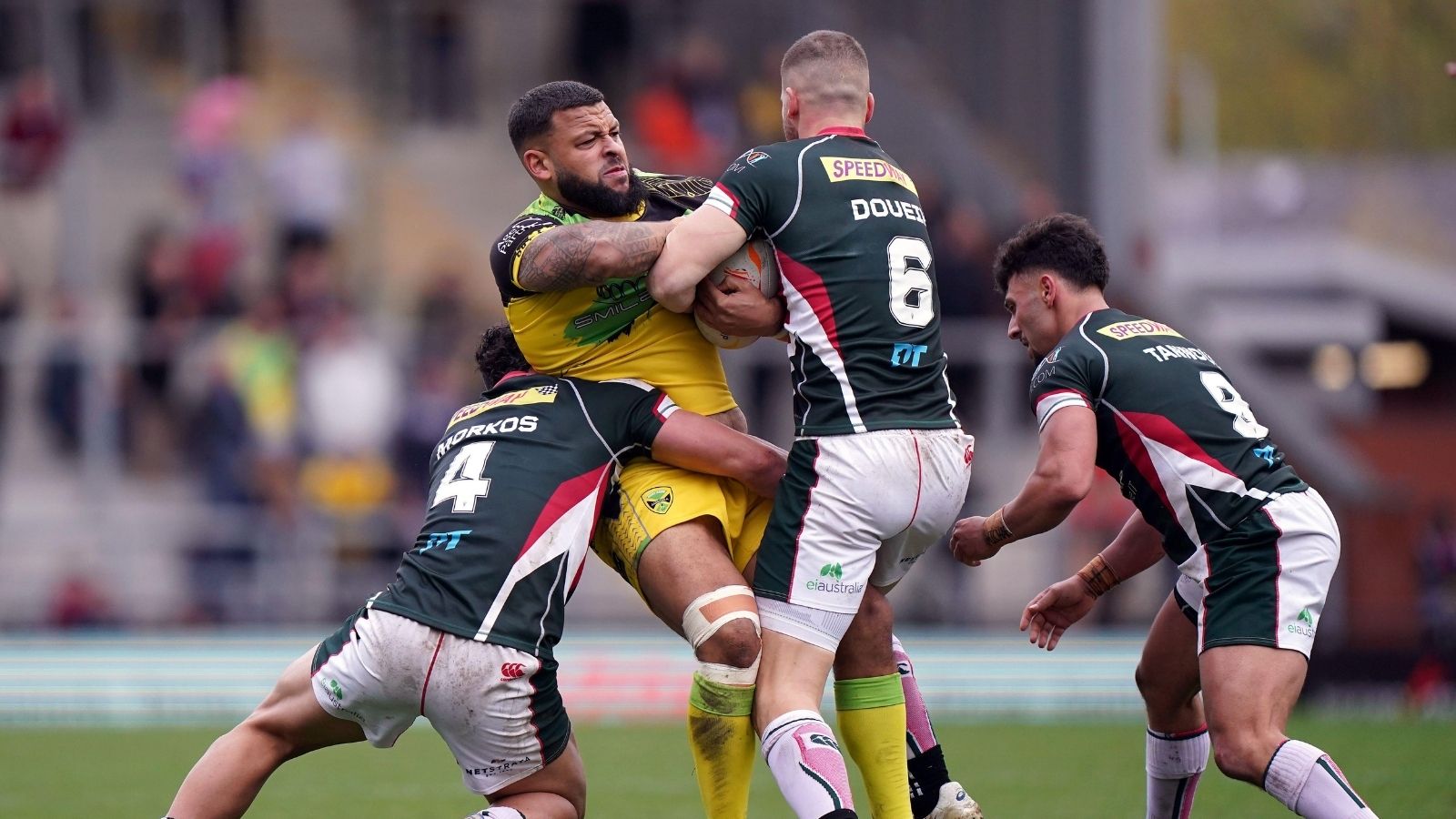 Rochdale and Workington Duos Including International Pair Hang up Boots