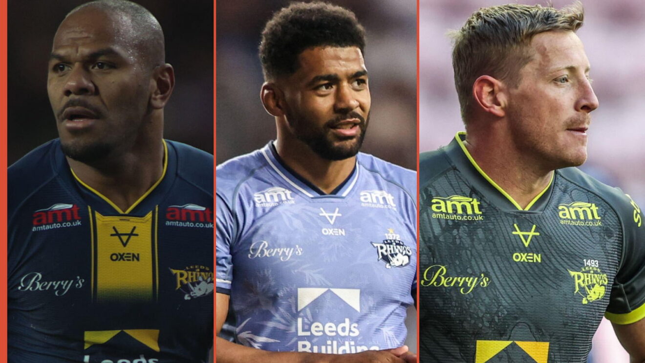 Leeds Rhinos trio