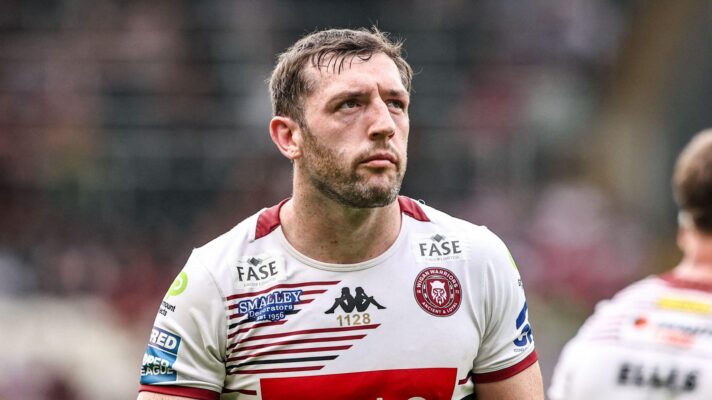 Wigan Warriors star Jake Wardle.