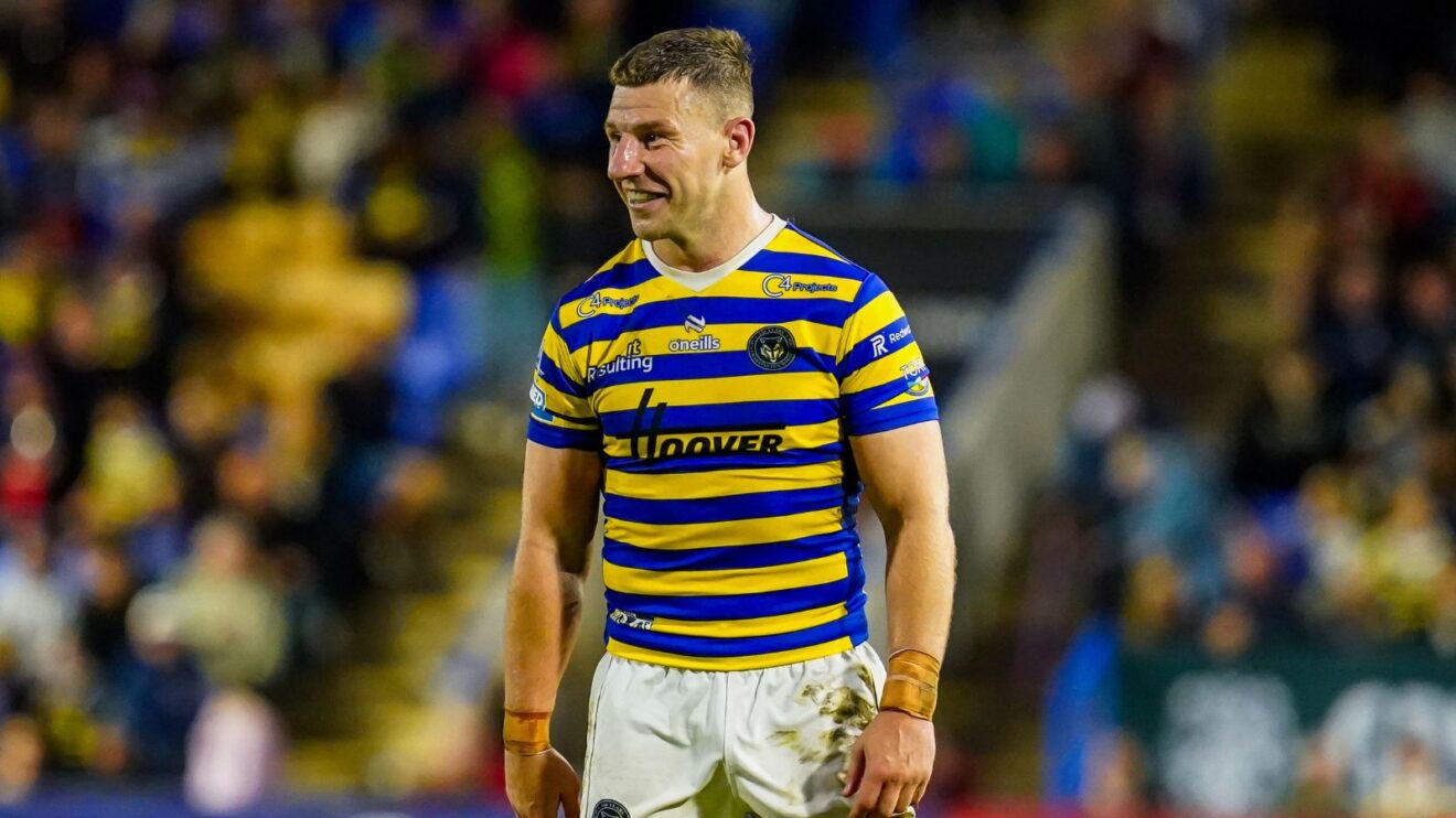 George Williams in action for Warrington Wolves in 2026