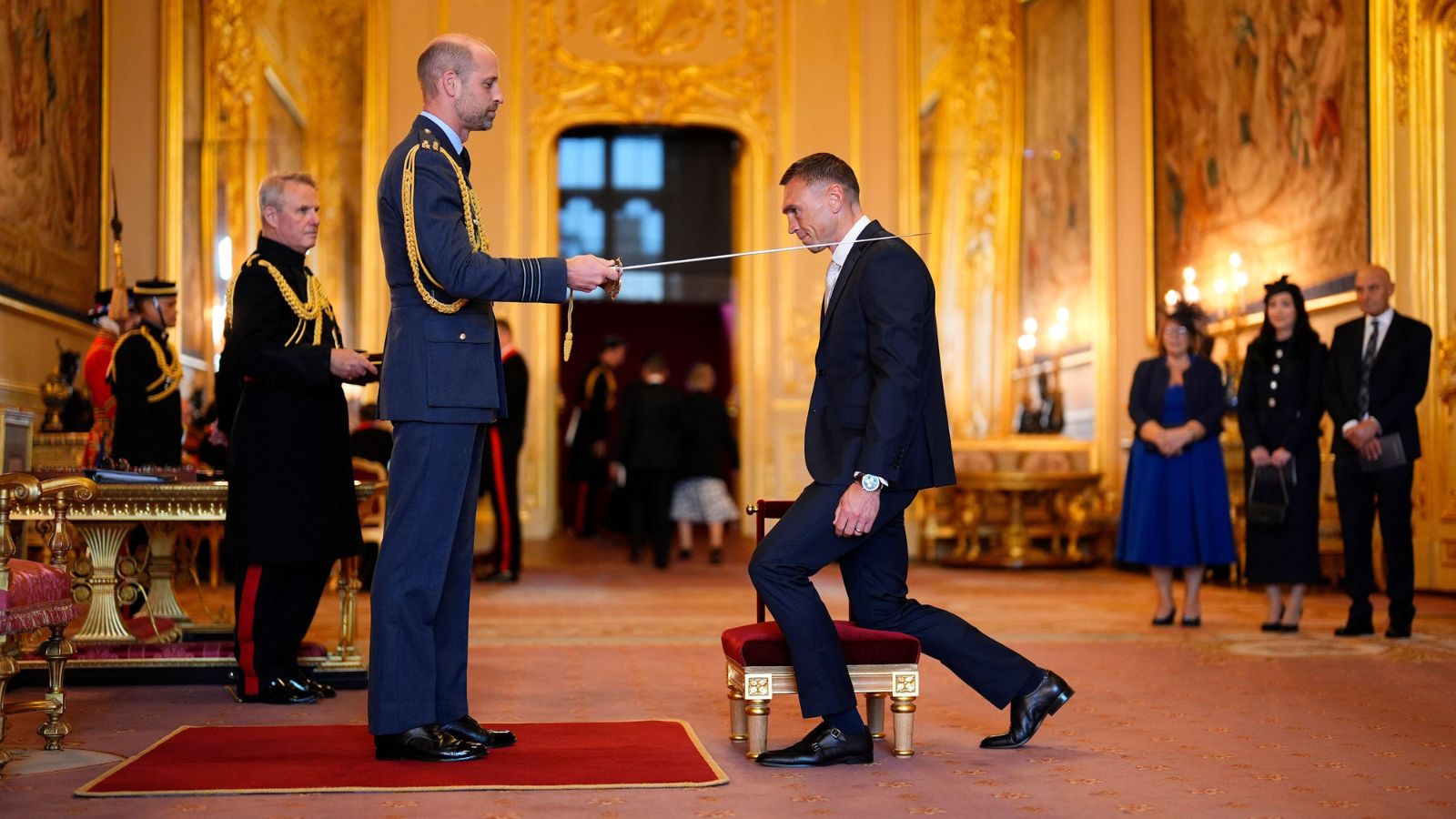 Sir Kevin Sinfield officially knighted after latest MND fundraising